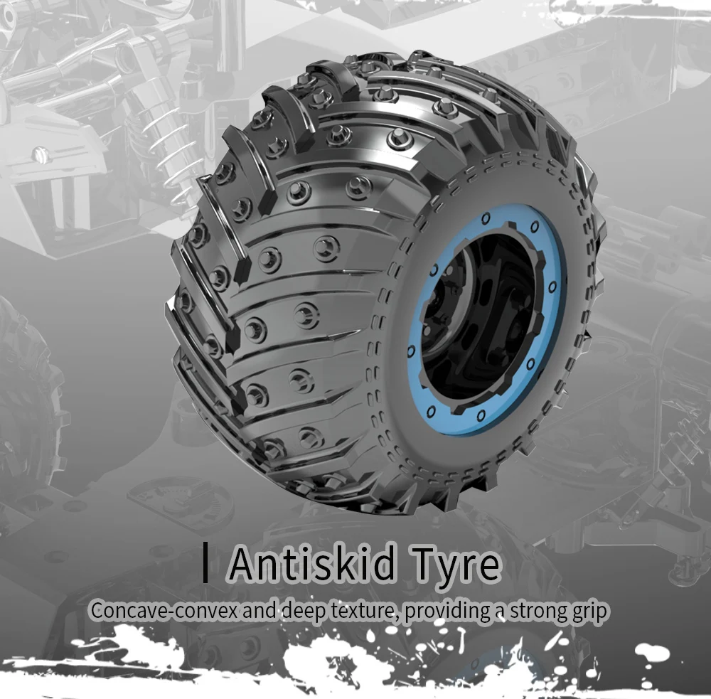 Wholesale JJRC Q105 Buggy Car 1:18 High Speed Cars 15km/h 2.4Ghz Double Motors Drive Climbing RC Off Road Drift Vehicle Toy