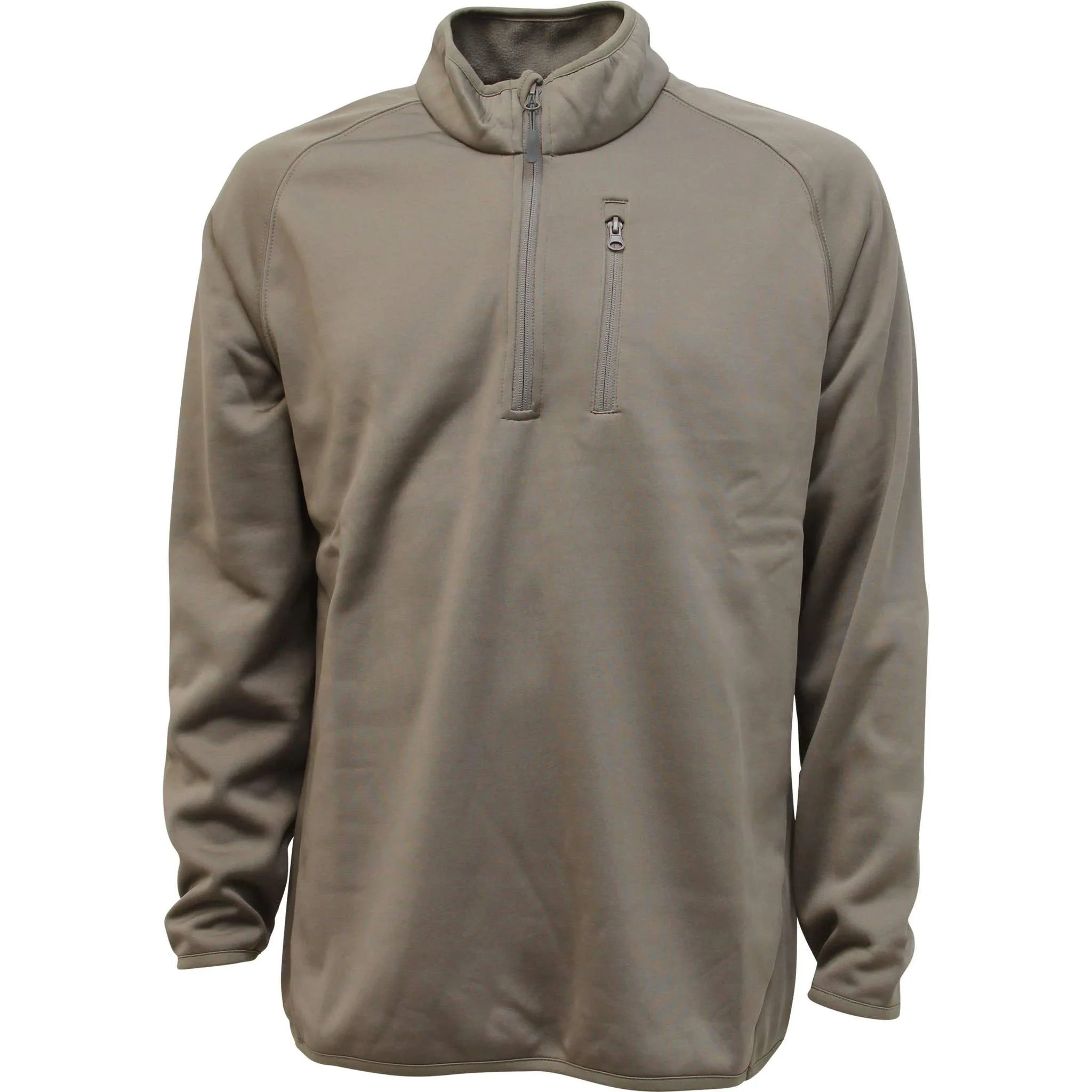 Zipper Fleece Pullover 