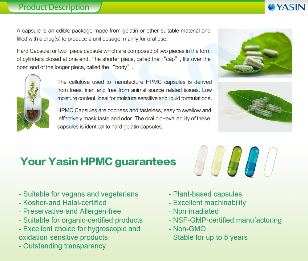 Capsule Empty Gelatin Capsules Or Hpmc Capsules Size 00 0 1 2 3 4 5