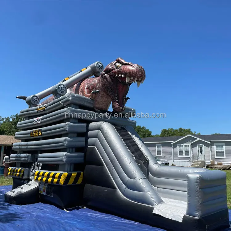 T-rex-castillo Inflable Para Saltar,Tobogán De Dinosaurio,Casa De  Rebote,Con Soplador De Aire - Buy Castillo De Salto,De Casa De Rebote De  Diapositivas,Dinosaurio Rebote Product on 