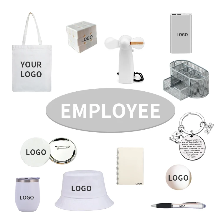2024 Employee Appreciation Gift Set Custom Logo Tumbler T Shirt Corporate Giveaway Items for Office