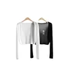 White cardigan