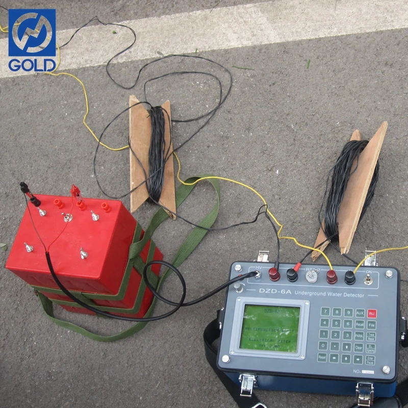 Underground Water Detector Geophysical Resistivity Meter Geoelectric Instrument