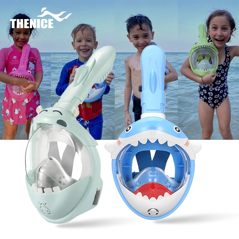 New water sport product ideas 2020 scuba diving masks, Kids full face  snorkel mask