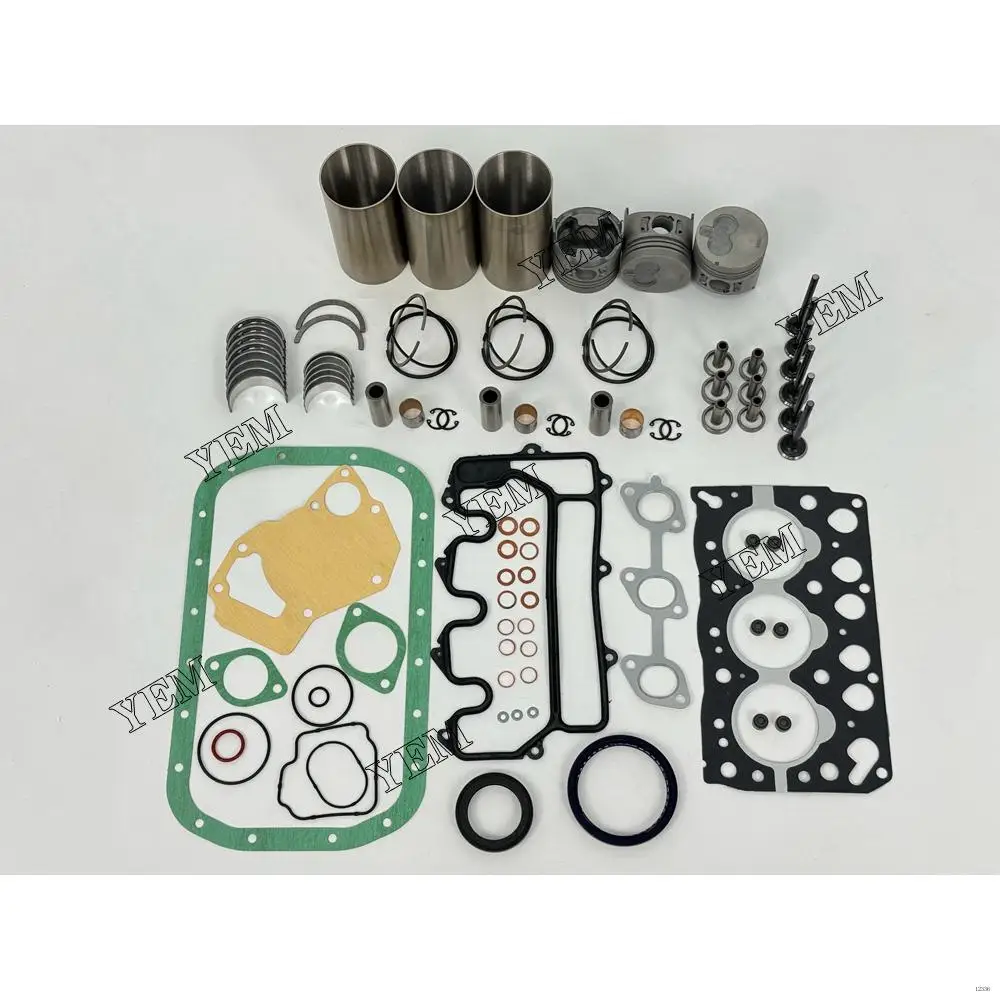 Hot Selling Overhaul Kit With Engine Bearings Valve Cylinder Liner Piston Ring 8-97176889-0 For Isuzu 3LA1