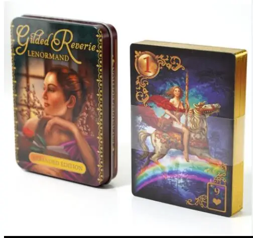 20 видов стилей высокое качество Rider железная коробка для хранения карты Таро карты Deck высокое качество процесс бронзирования Игральные карты оптовая продажа