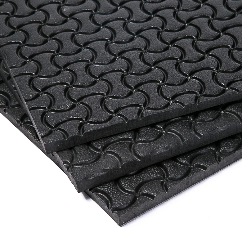 Customized Black Bone  Pattern Anti slip Sole Outsole Shoe Making Rubber Sheet Rubber Sheet Shoe Sole Material