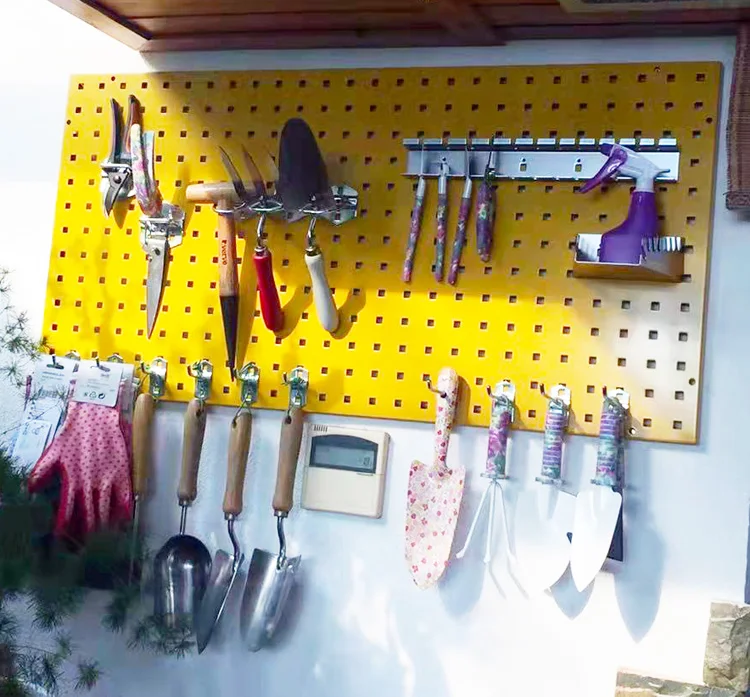 Pegboard Hooks U Shape Square Hole Multifunction Display Metal Storage Hook Pegboard Accessories