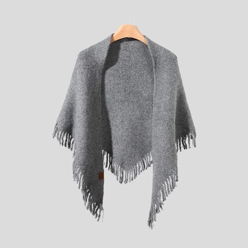Luxury Shoulder Warmer Women Winter Shawl Wool Pashmina Scarf_voghion.com