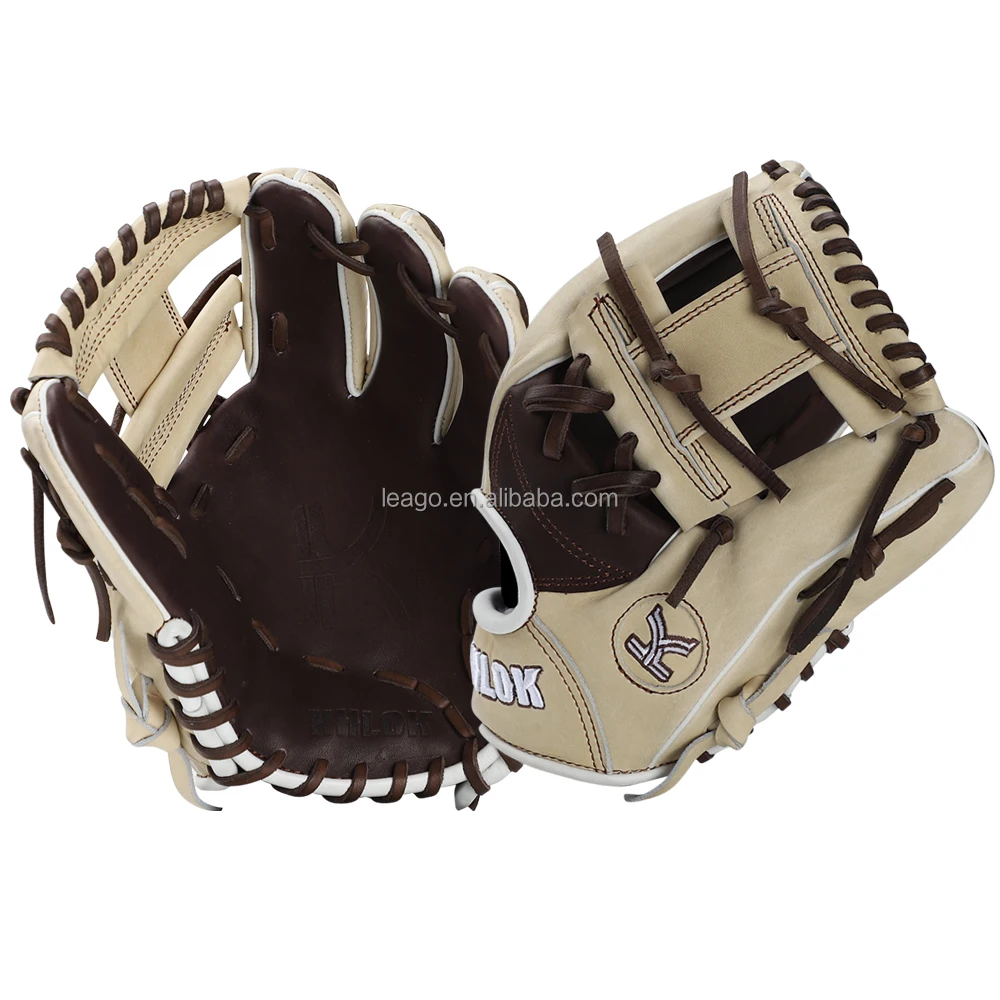 Support Custom Logo 2024 Latest Design Steerhide Leather Softball