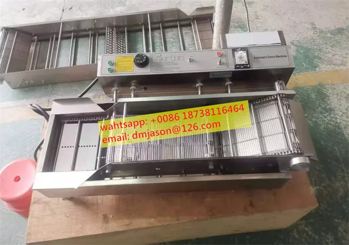 Chain Belt Continuous Deep Fryer Machine Automatic Flip Donut Machine Potato Chips Crisps Frying Machine