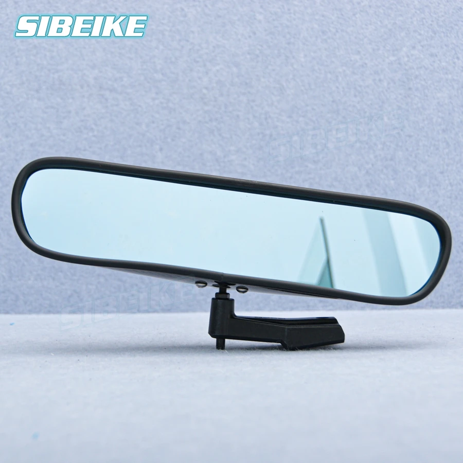 Blue Tint Universal Style Side Mirrors Real Carbon Fiber Rearview