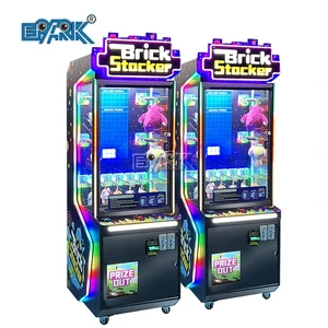 Newest Brick Stacker Game Machine Indoor Coin Operated Plush Machine Dolls Stacker Game Machine