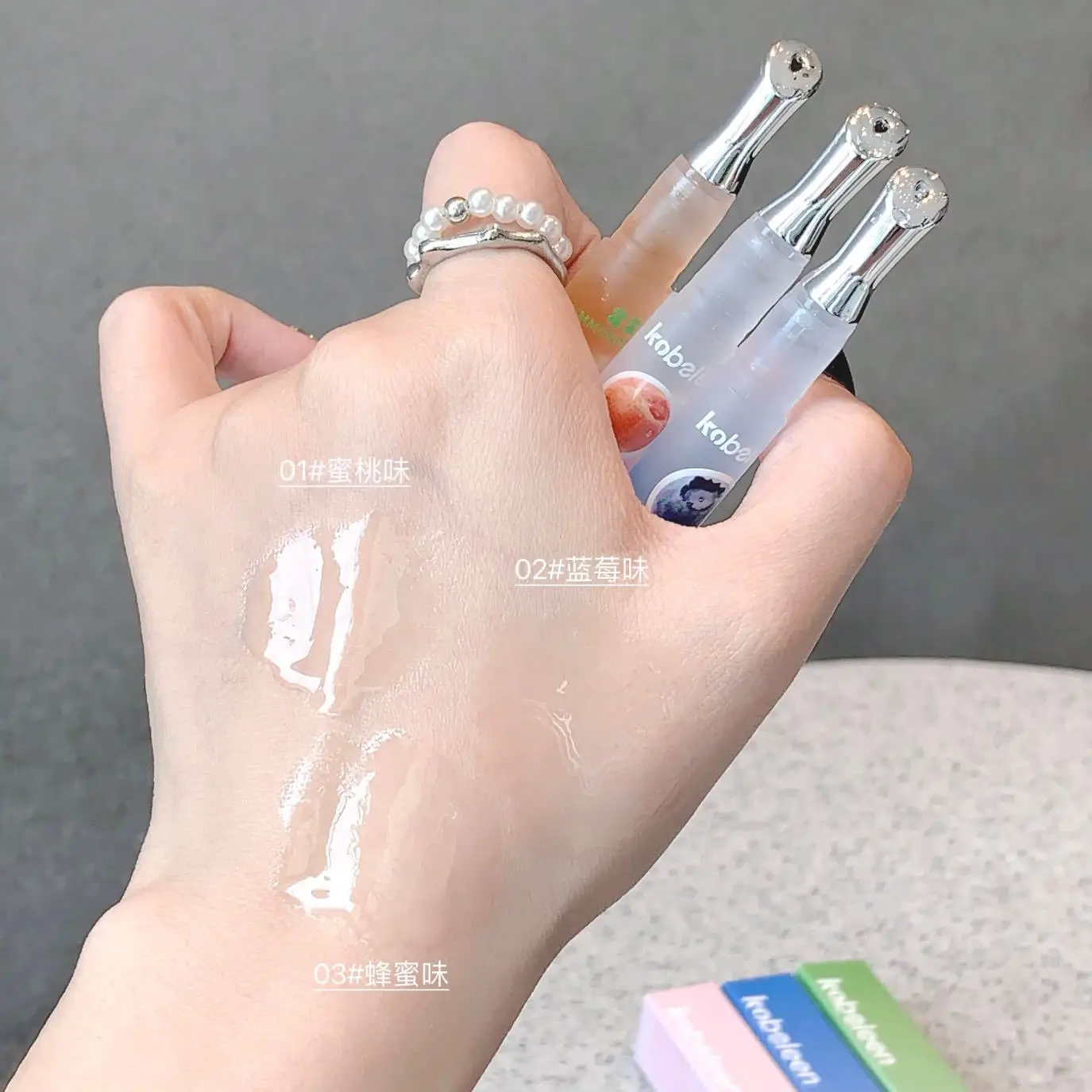 Kobeleen Lip Oil Anti Cracked Lip Deeply Nourishing Natural Fruit Essential  Honey Moisturizing Lip Serum Oil