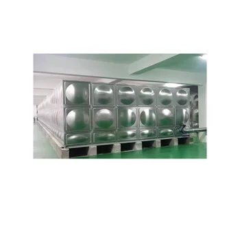 Industrial SS Water Tank 1000L-200000L, Heavy Duty 304 Steel, for Factory/Plant Water Supply Mirror Polishing