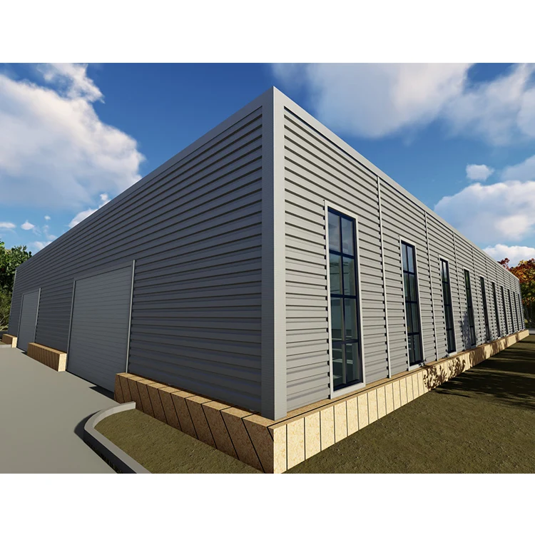 Prefab Engineering Galvanized Steel Warehouse Buildings Design Structure Truss Purlin Barn Shed Horse Arena