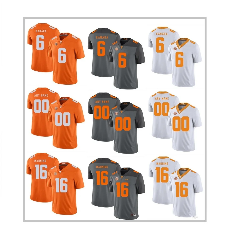 Custom Tennessee Volunteers Jersey Name and Number College Basketball Jerseys Replica White