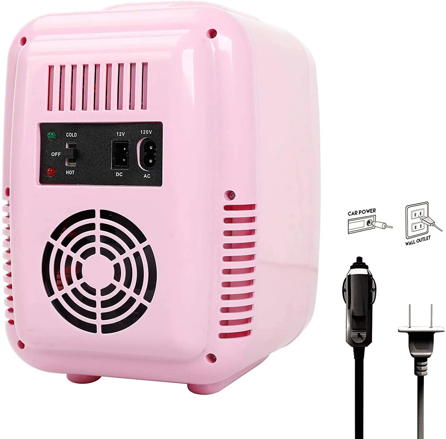 Mini Fridge 4 Liter Electric Cooler And Warmer Ac / Dc Portable Fridge