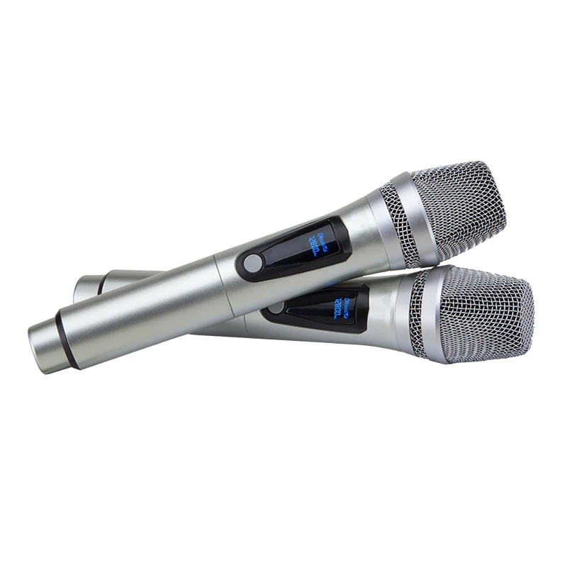 CQA UHF Segment FM Microphone Ktv Performance Wireless Microphone Professional for Karaoke