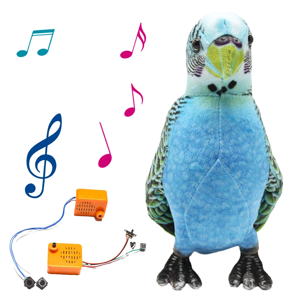 Wholesale Talking Parrot Plush Toys OEM Soft Fun