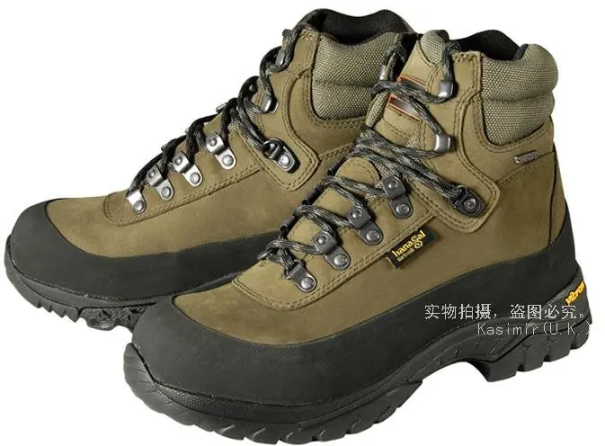 Hanagal Nubuck Leather Hiking Shoes Durable Comfortable