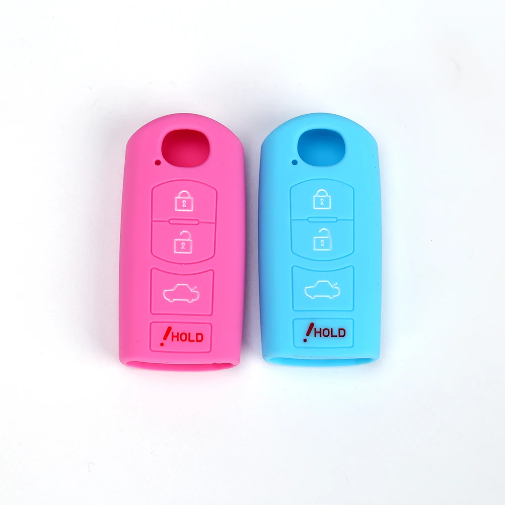 Hot Sale Silicone Key Holder Cover Case for Mazda Accessories Key cover