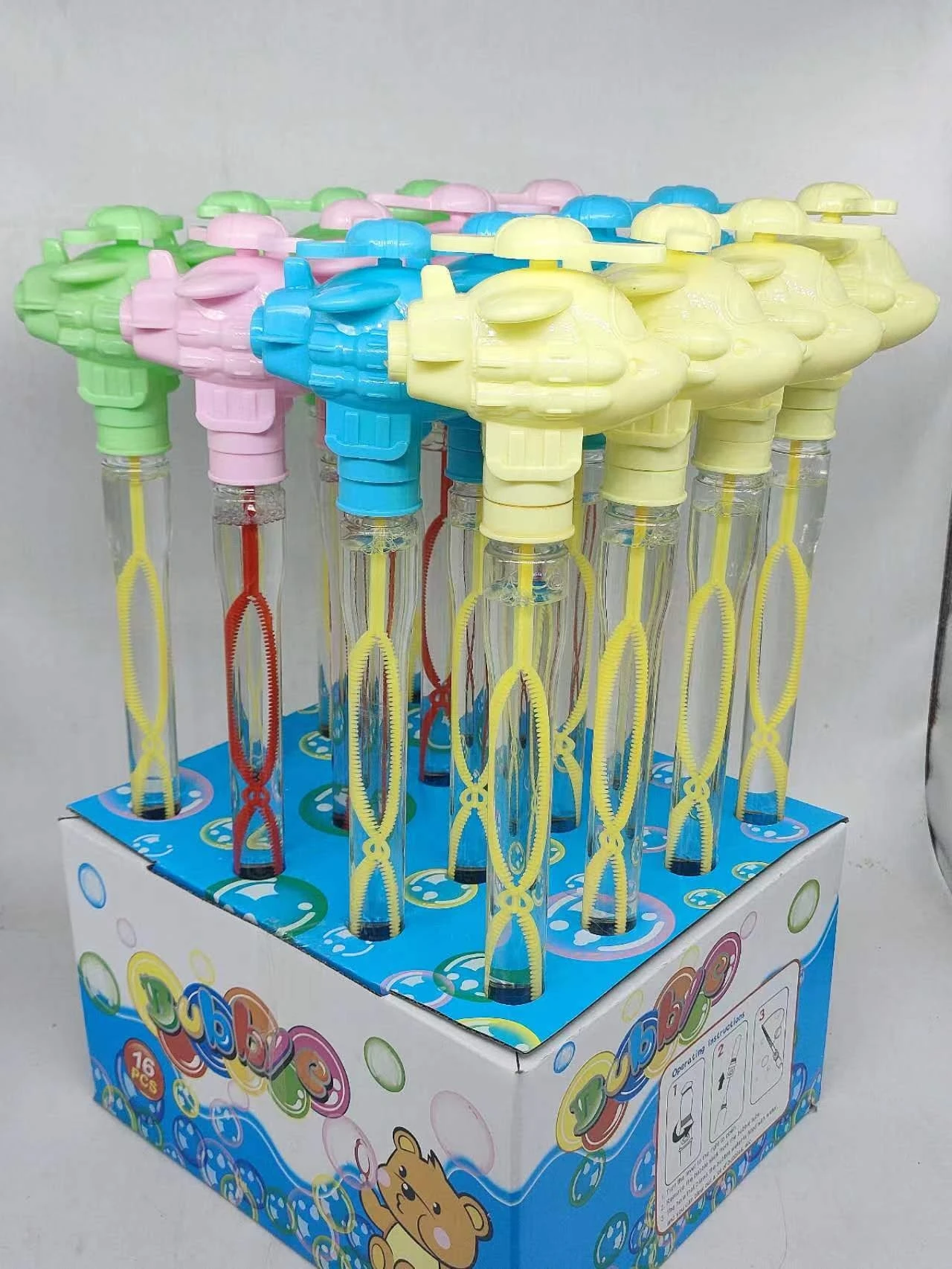 Factory Direct Cute Pattern Outdoor Toy 46cm New PVC Bubble Stick