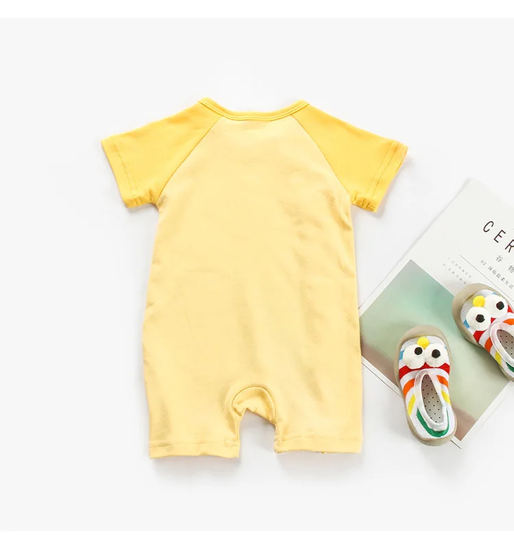 New Arrival Newborn Baby Clothing Short Sleeve Baby Animal Romper Buy