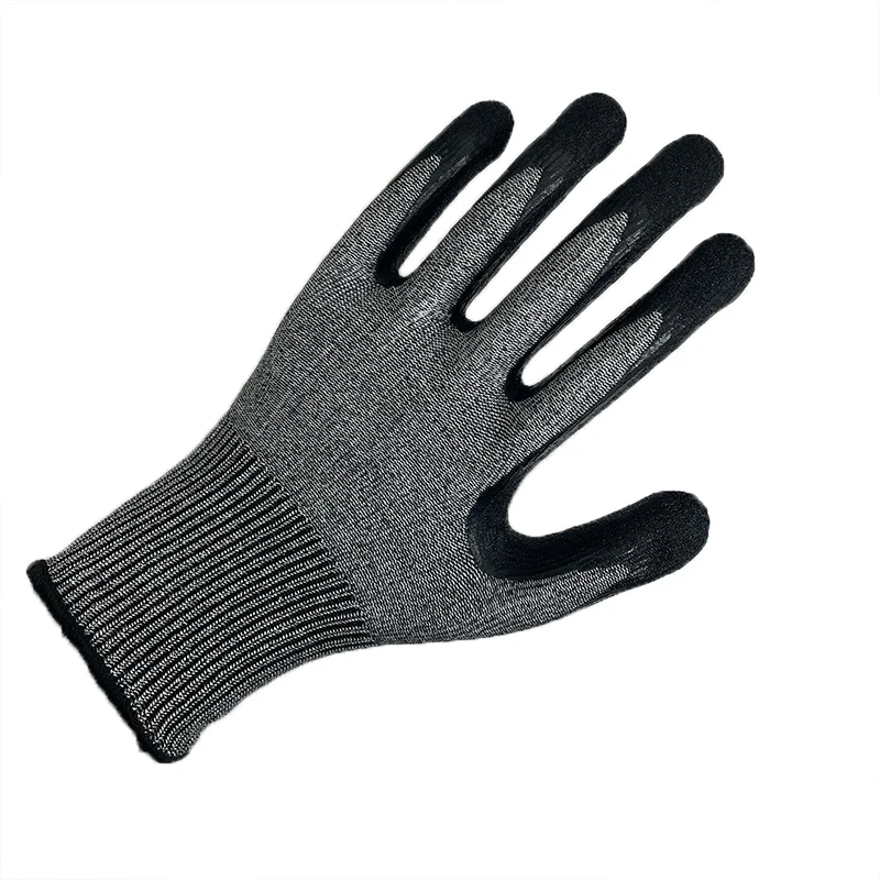 Nmshield Ansi Cut A2 Latex Coated Anti Cutting Gloves For Work Iso13997 ...