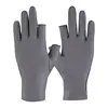 Women's sporty style, showing two fingers [Dark gray]