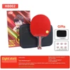 แร็กเก็ต Backhand มาพร้อมกับเคสแร็กเก็ต + 6ลูก] แร็กเกตเดี่ยว