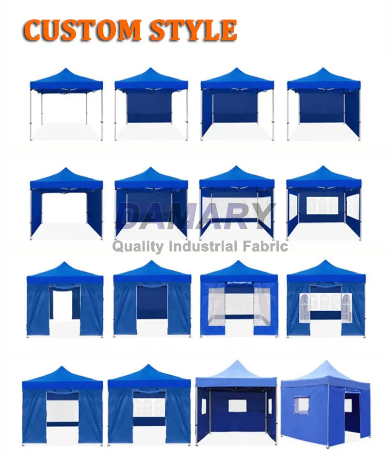 Eco-Friendly Waterproof Trade Show Tent Gazebo Easy Beach Awning Canopy for Outdoor Events factory