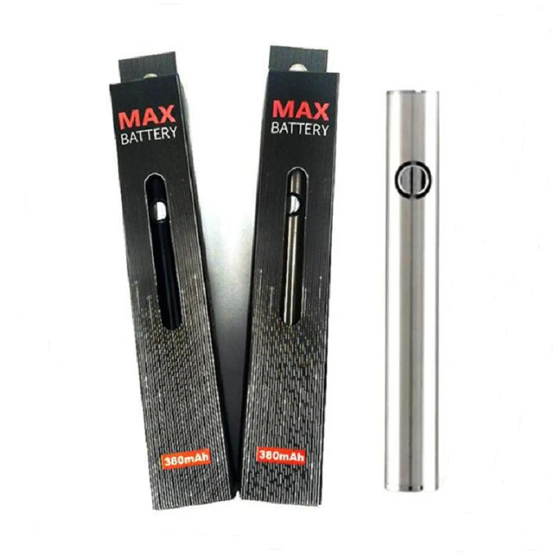 Аккумулятор с регулируемым напряжением micro usb MAX vape pen батарея резьбой 380 мАч