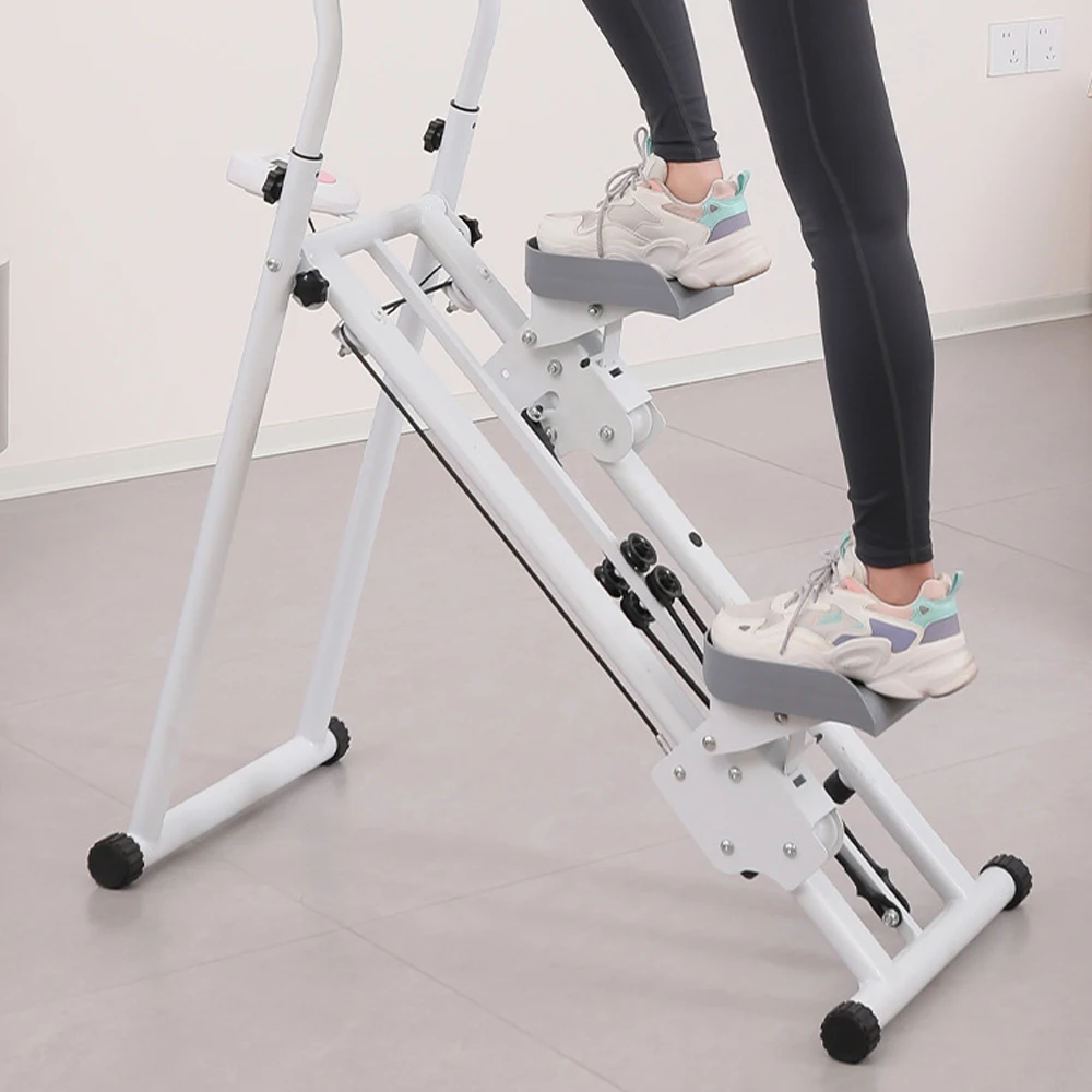 Multifunctional Indoor Mini Climbing Frame Home Sports Fitness Equipment Mountain Climbing Machine Situ Stepping Stair Climber