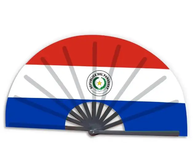 Iraq Soccer Tournament Hand Fan Decorative Folding Fan For Fans_voghion.com