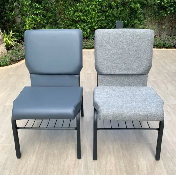 Wholesale Cheaper Stacking Interlocking Beige Church Chairs For Church