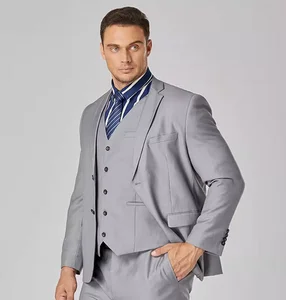 2026 Men's Large Size Suit Fat Business Formal 3 Piece Wedding Dress Interview Professional Loose Custom Wedding Suits for Men