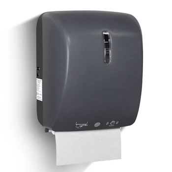 ABS Plastic Wall Mounted Touch-Less Automatic Electric Toilet Paper Dispenser With Lock For Hotel