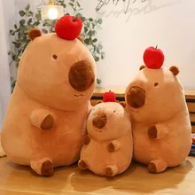 Apple Dolphin Capybara Plush Toy Doll Wholesale New Animal Stuffed Plushie Toy Children's Doll