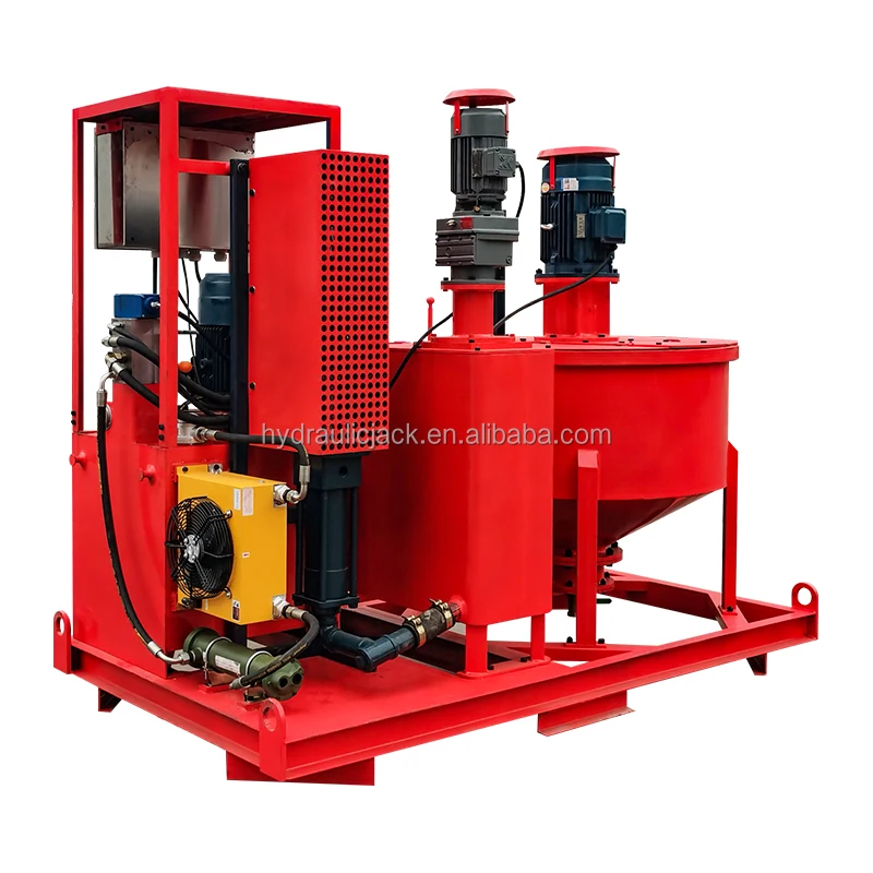 Bentonite Slurry Grouting Injection Pump Station with Mixer Plant for ...