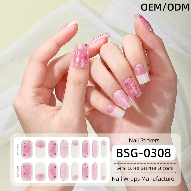 Hot Sale Gel Nail Polish Stickers Long Lasting Hundreds Colors Nail Art