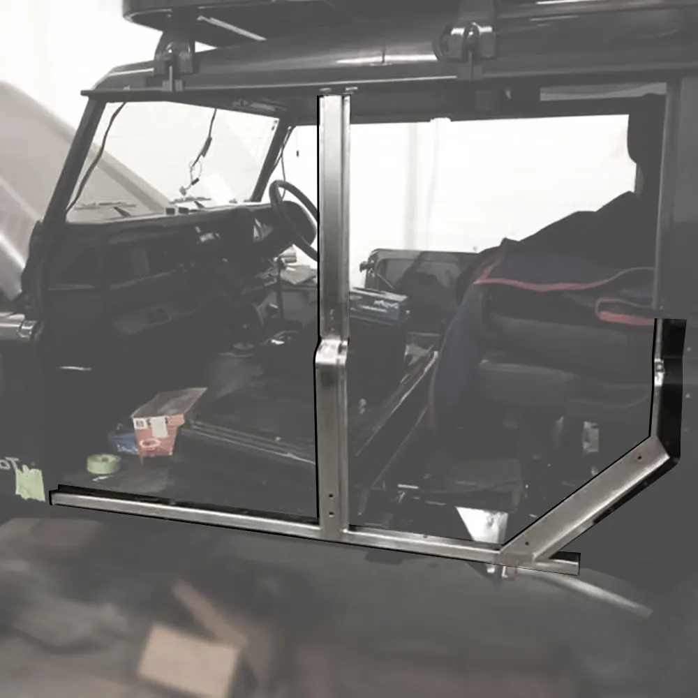 Old Classic Car Body Parts Car Door Side Frame B Pillar And C Pillar