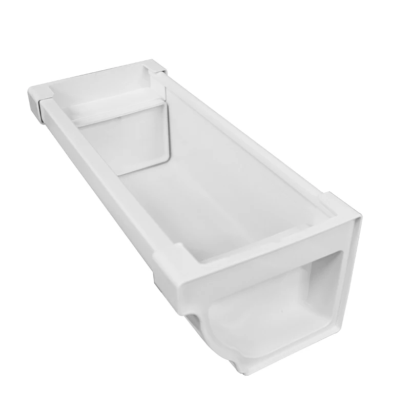 Pvc Pressure Resistance Rain Water Gutter Roofing Gutter System for House Protect   Drainage Gutter Rain Pipe