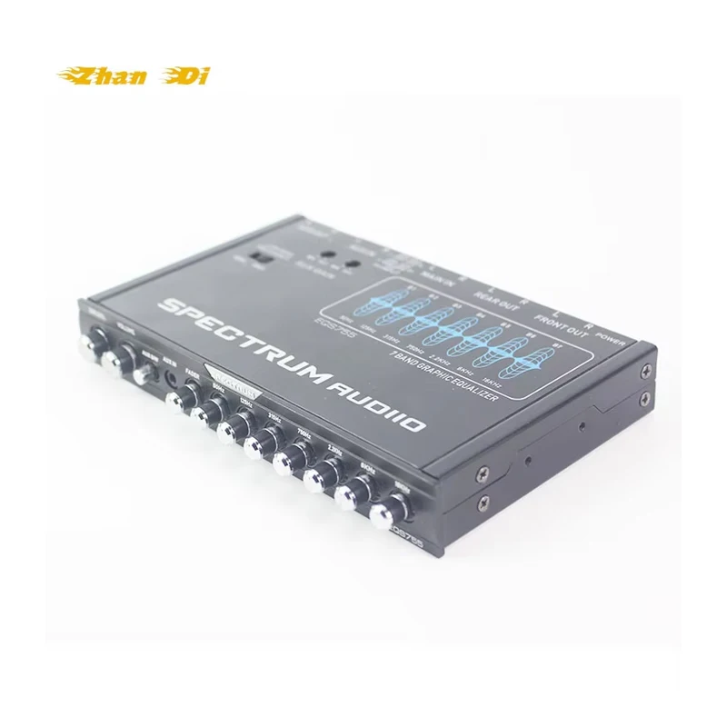 Universal 7-Band Graphic Equalizer - High Fidelity Car Audio