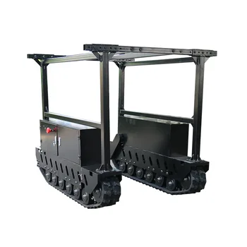 Large Gantry Type Rubber Track Chassis Electric Robot Transport Track Chassis Manufacturer Rubber Track Chassis