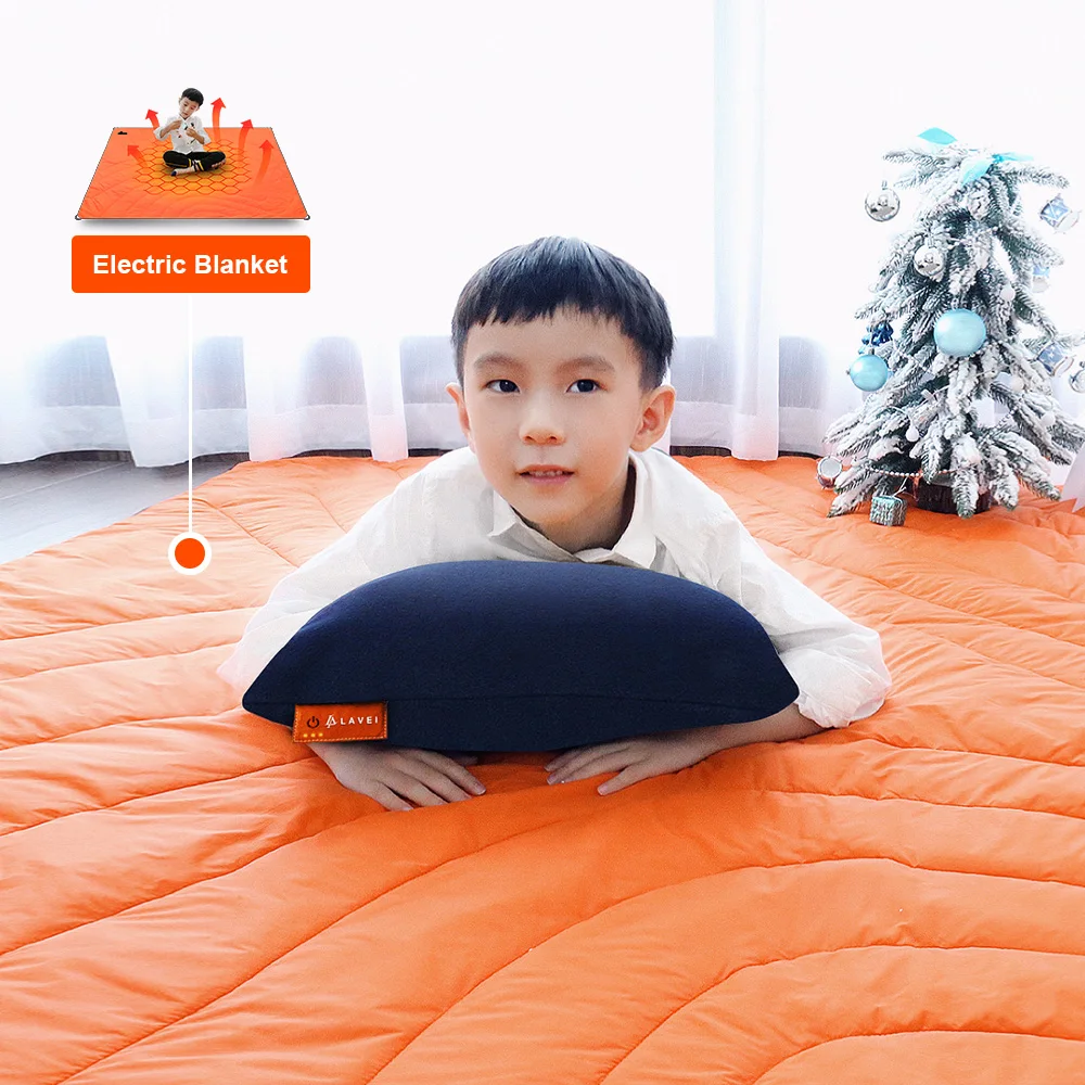 Graphene Flame Retardant Electric Warm Pillow Heated Scatter Cushions