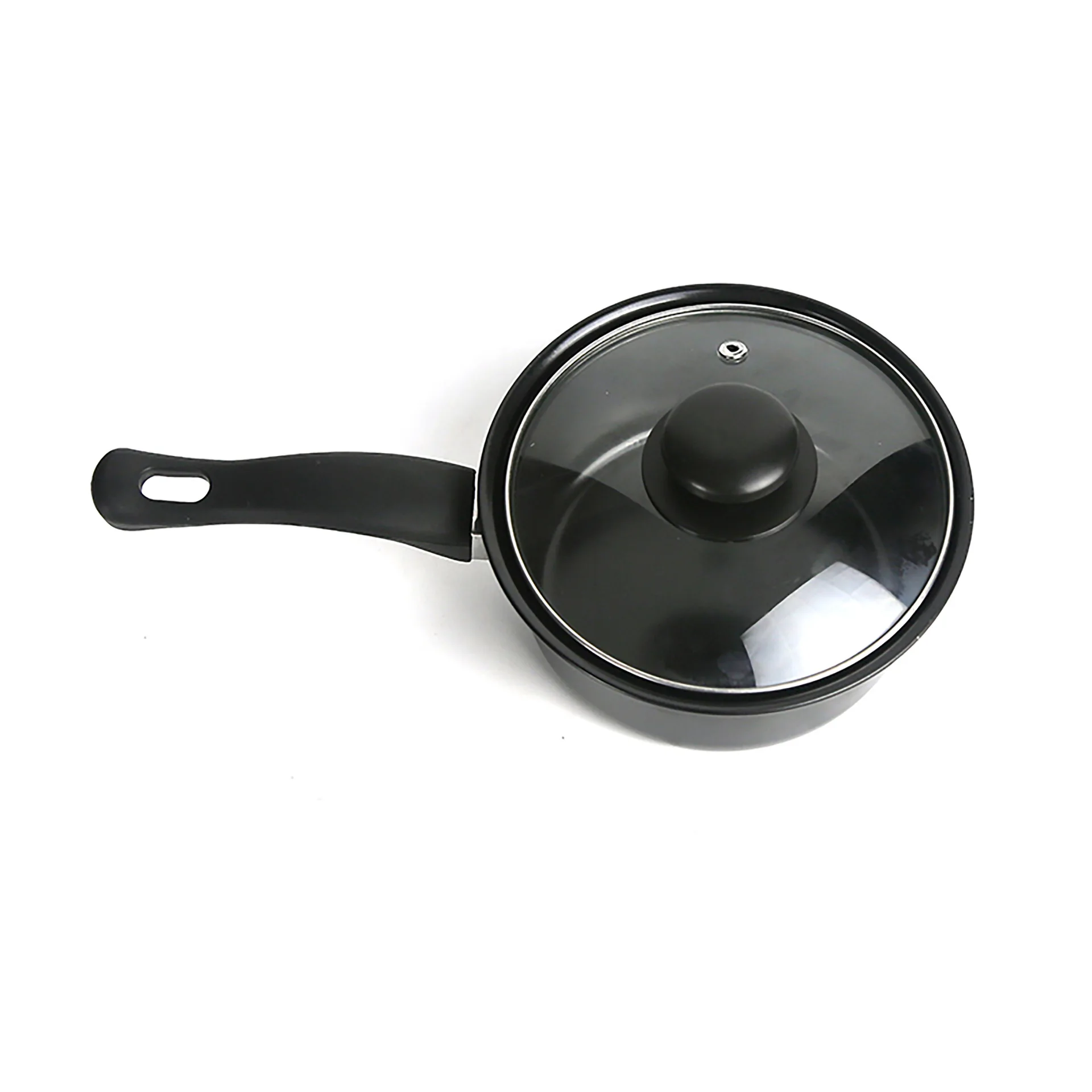 Foreign Trade Multi-piece Kitchen Cookware Set 7 Pieces Including Non-Stick Soup Stew Frying Pans Metal English Neutral Color