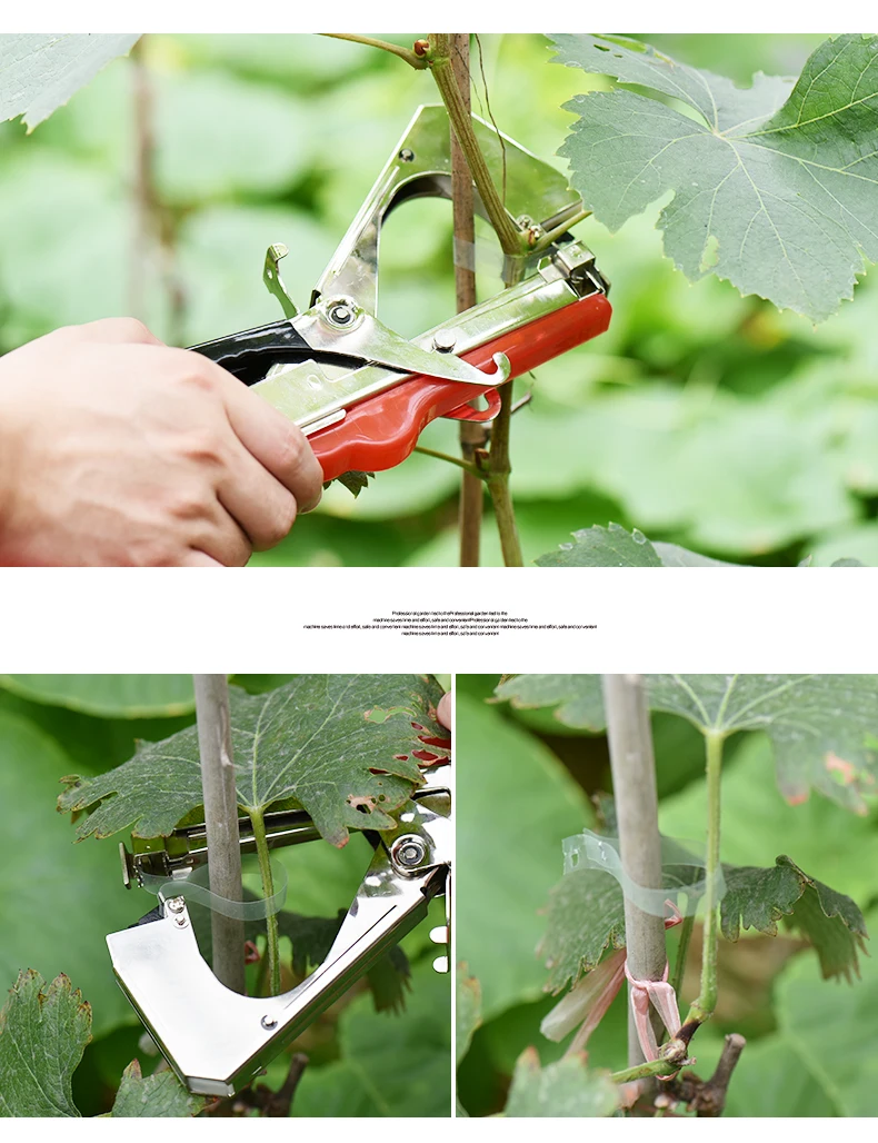 Grape Tying Machine Cucumber Bundling Branches Vine Tying Machine Garden Tools Vine Tying Machine