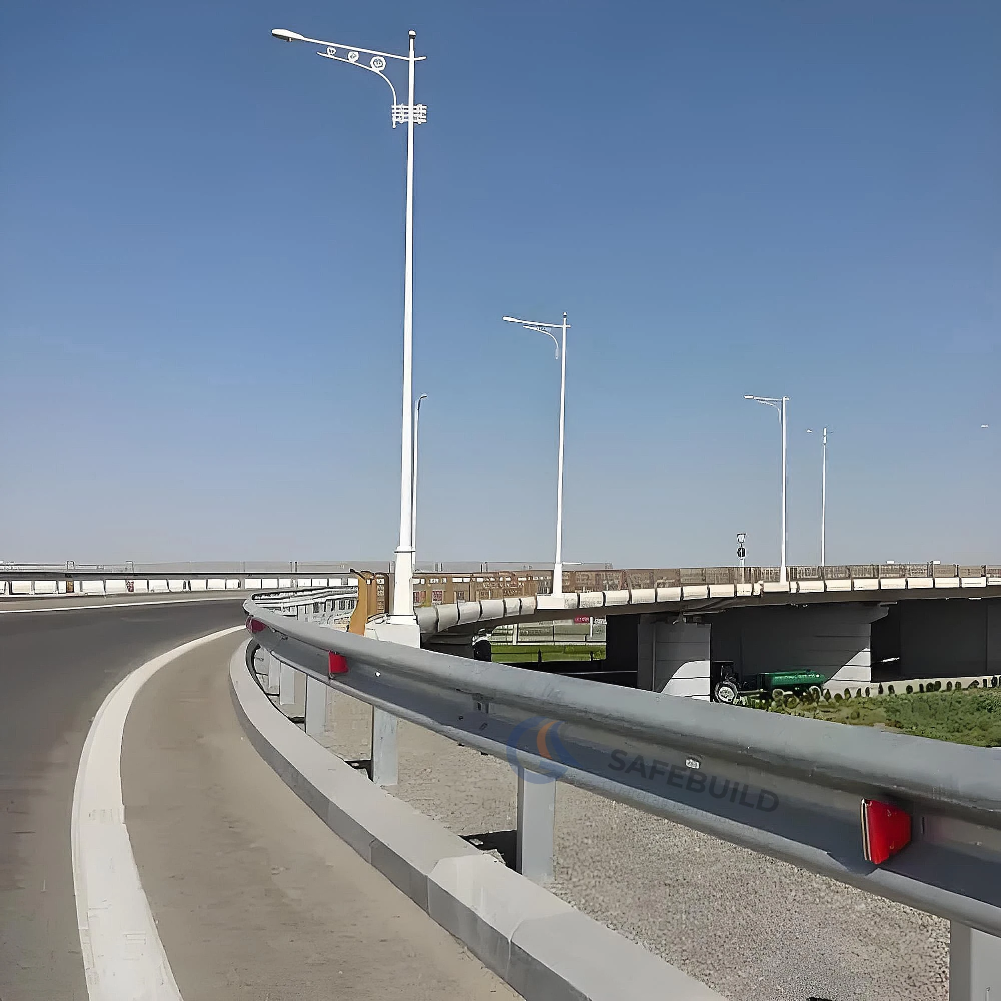 High Quality W Beam Guard Rails for Philippines Safebuild