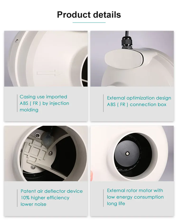 Centrifugal Fan, 230/220VAC, Waterproof, IP67, 315mm - detail 18